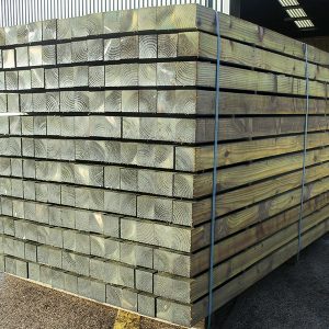 Timber Fence Posts & Gravel Boards