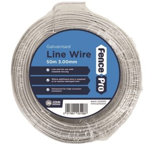 Line Wire 50m Galvanised (approx 3kg) 3.00